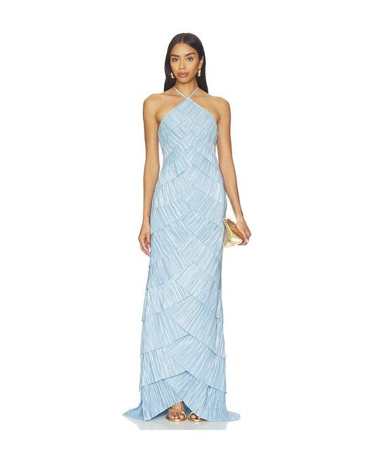 Cult Gaia Blue Marsla Dress