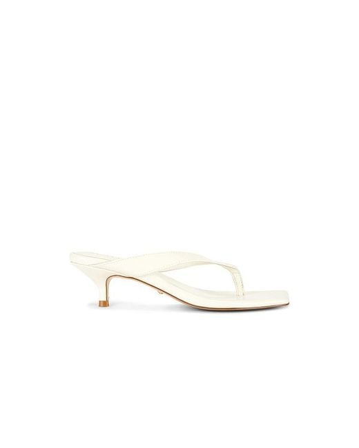 Raye White Sandale Perla