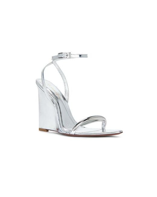 retroféte White Nola Wedge Sandal