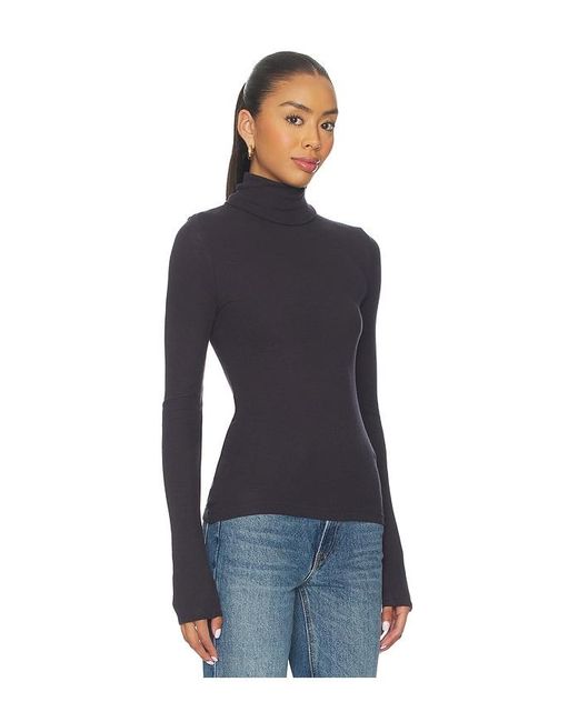 Samsøe & Samsøe Blue Sasonnet Long Sleeve Turtleneck