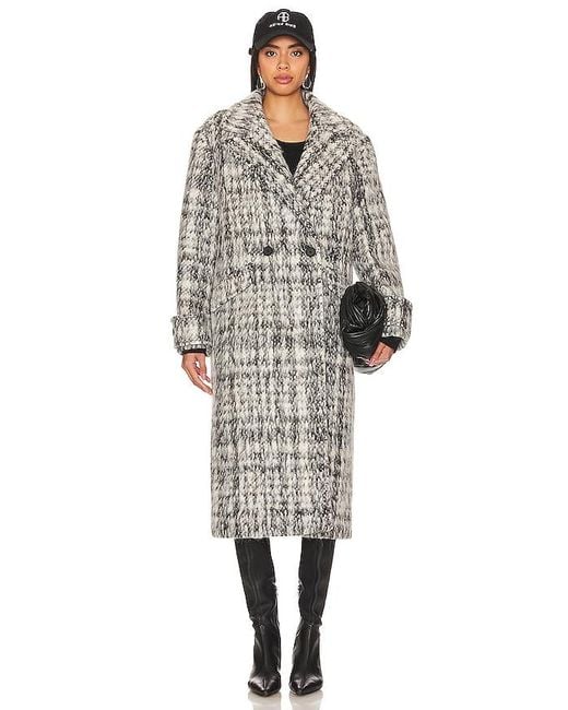 AllSaints Gray Mabel Coat
