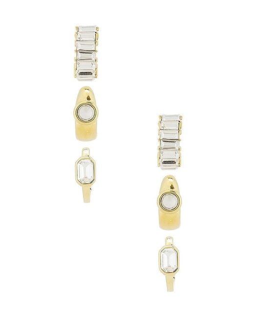 BaubleBar Metallic Tyra Waterproof Earring Set