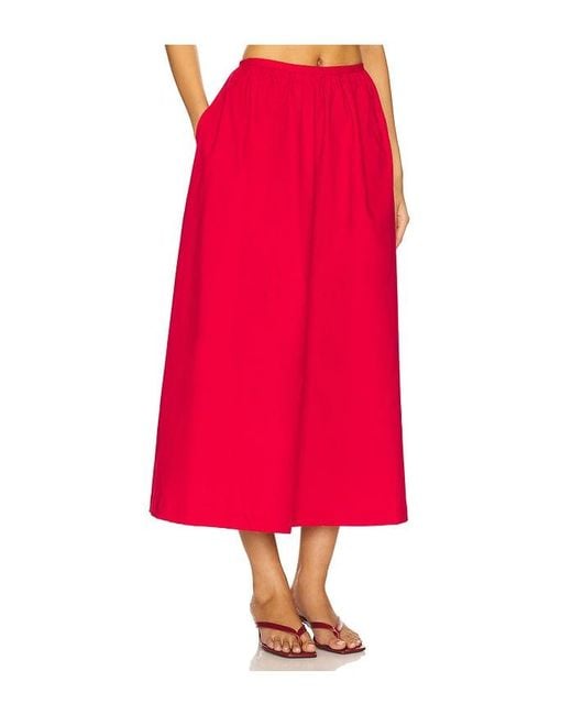 SAUDADE Red Charm Skirt