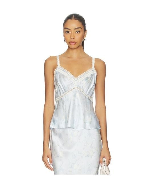 LoveShackFancy White Lirena Top