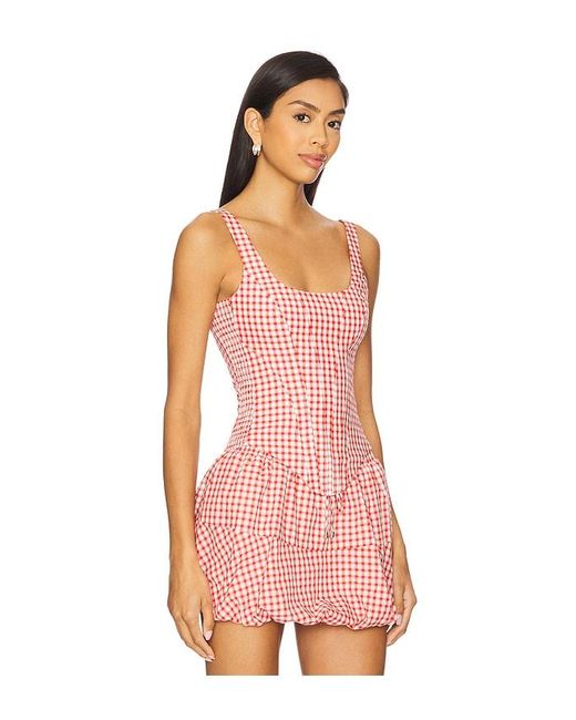 Amanda Uprichard Pink Ryland Top