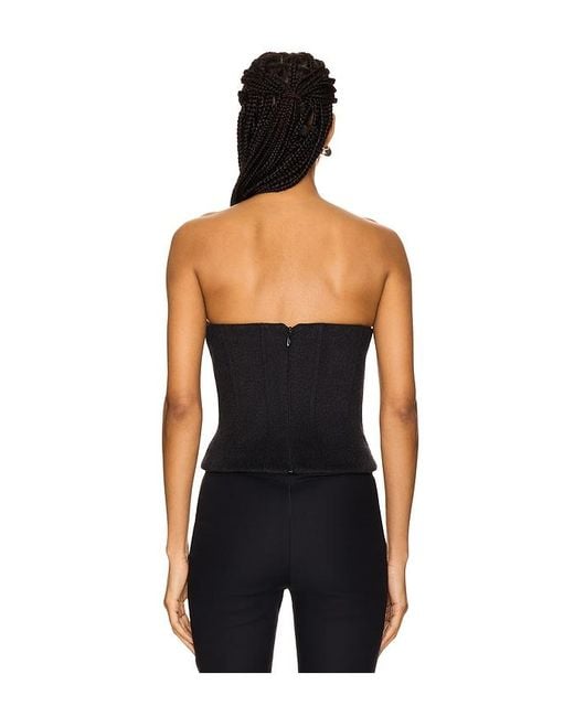 Lovers + Friends Black Madi Top