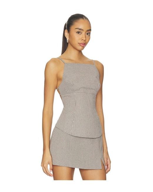 Astr White Nora Top