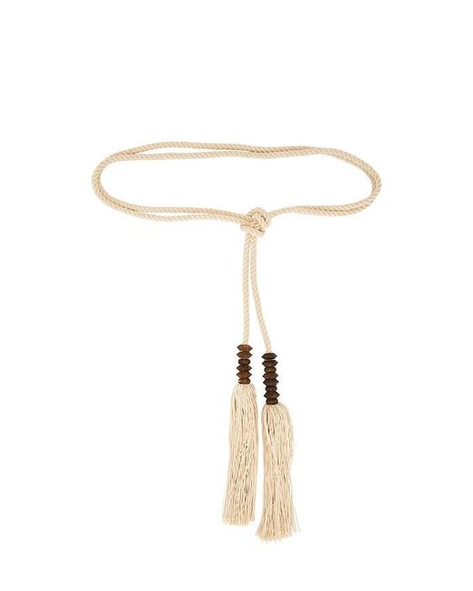Balmain Natural Rope & Wood Belt