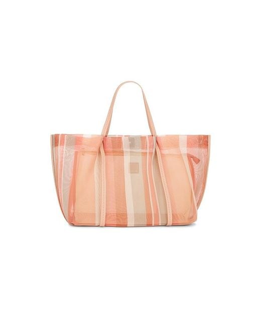 Dolce Vita Pink Aislin Large Mesh Shopper Bag
