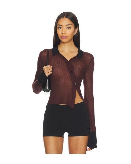 I.AM.GIA Black Davina Top