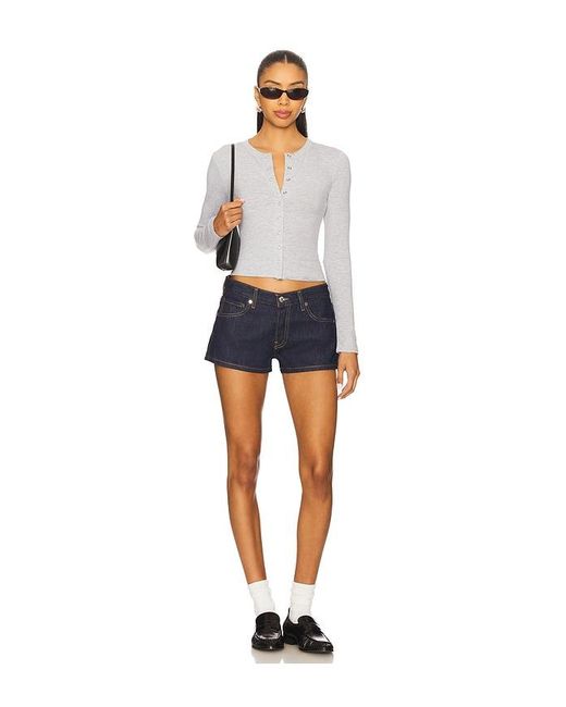 ALL THE WAYS Blue Viola Top
