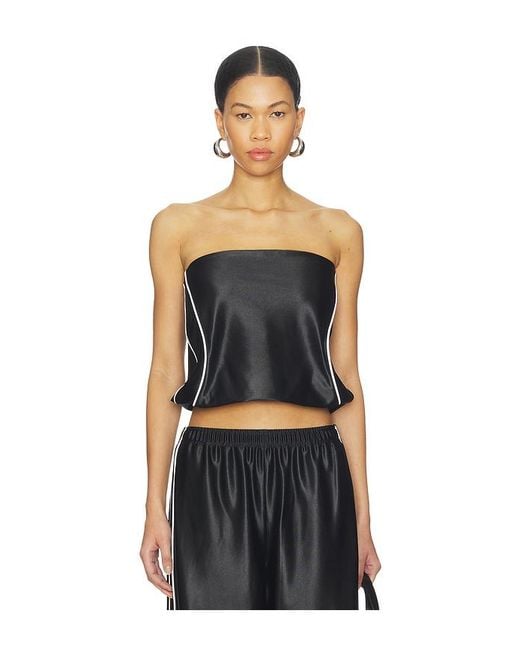 Alexander Wang レディース ブラック Strapless Bubble トップの通販は