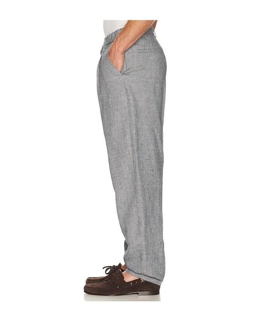 DISTRETTO12 Gray Certo Trouser for men