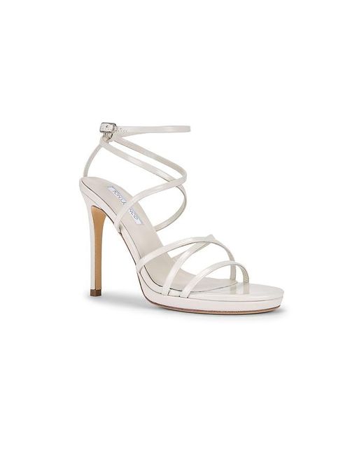 Tony Bianco White Sass Sandal