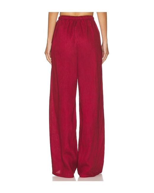 PANTALON en Burgundy AEXAE en coloris Red
