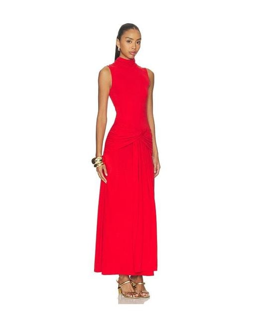 Madison The Label Red Kalisha Maxi Dress