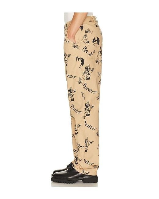 Market Natural Smiley Cubism Double Knee Pant for men
