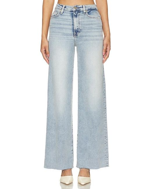 7 For All Mankind Blue Ultra High Rise Jo