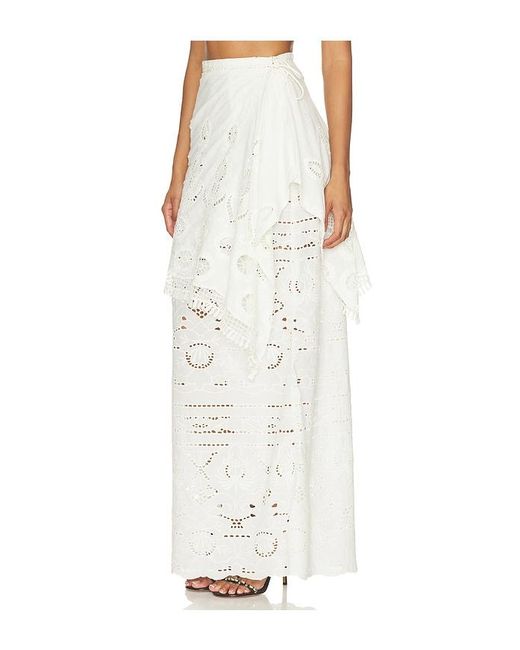 KETTEL ATELIER White Katinka Skirt
