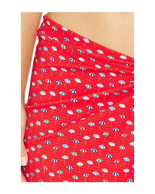 Solid & Striped Red The Mini Wrap Pareo
