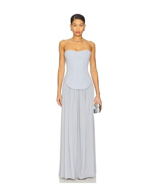 Lovers + Friends White Jenny Gown