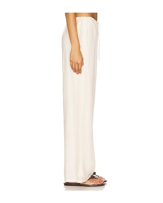 SNDY'S White Lyra Pant