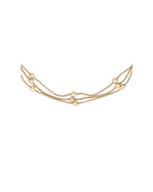 Ettika White Molten Snake Chain Necklace