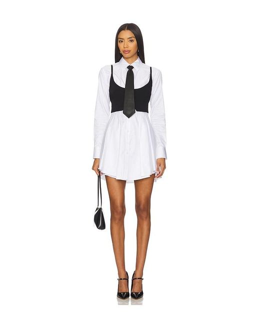 Fleur du Mal White Maxwell Crop Vest