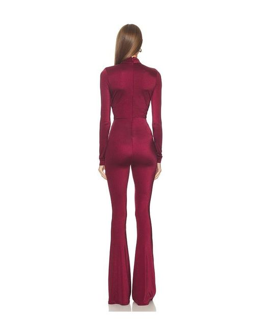 Michael Costello Red X Revolve Salima Jumpsuit