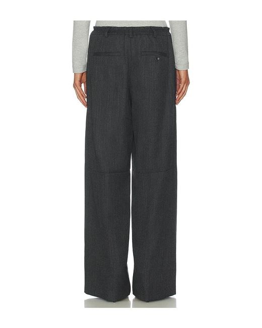 Alexander Wang Black Tailored Wide Leg