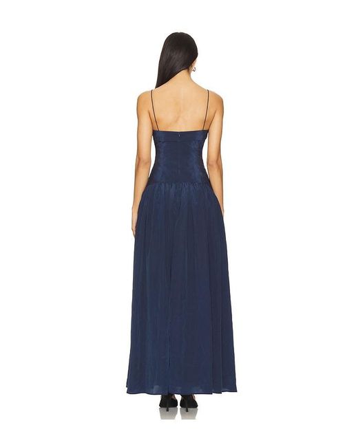 Lovers + Friends Blue Laura Maxi Dress