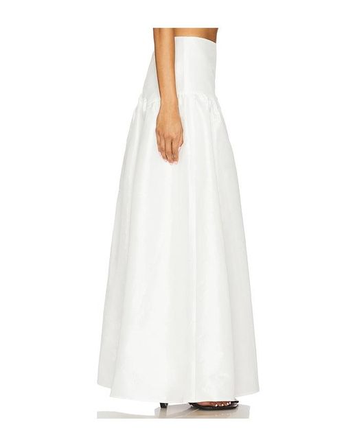 MORE TO COME White Carson Skirt