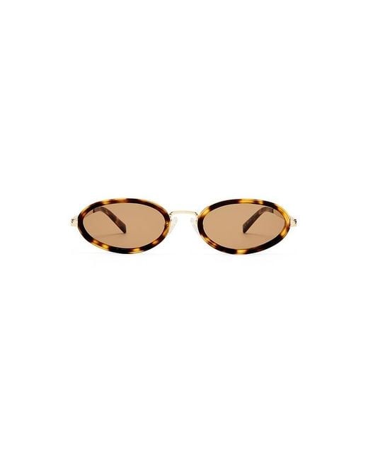 Luv Lou Brown The Sage Sunglasses