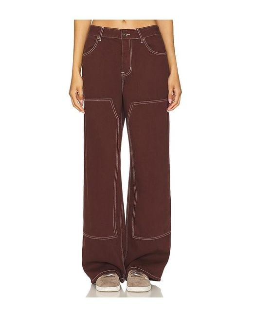 Lioness Brown Anchor Jeans