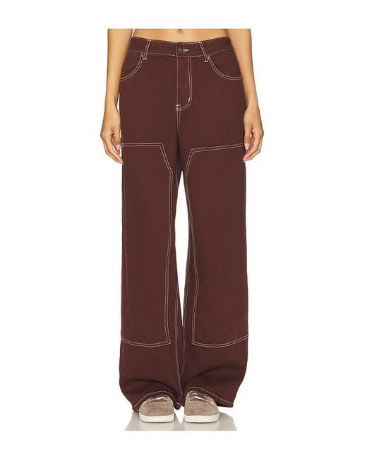 Lioness Brown Anchor Jeans