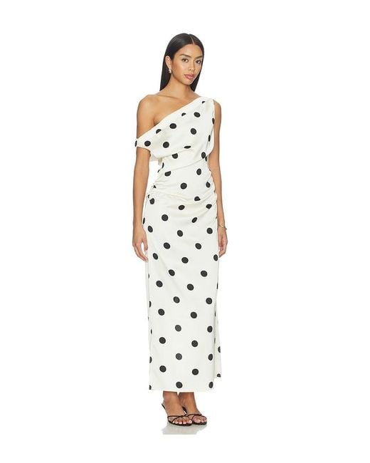 Lioness White Sweetheart Maxi Dress