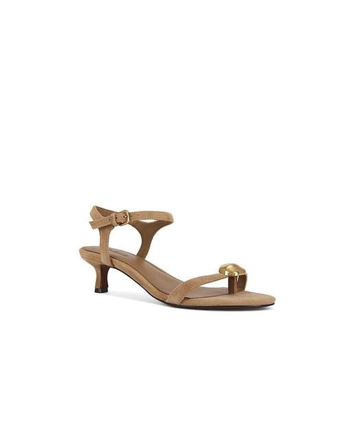 Madewell White Mila Organic Hardware Thong