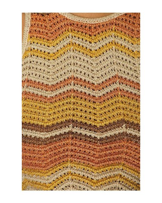 retroféte Natural Dania Crochet Dress