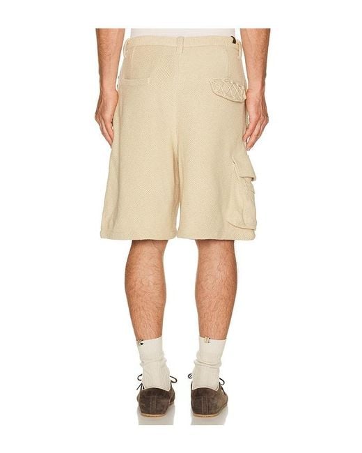 Isa Boulder Natural Gridmarch Short for men