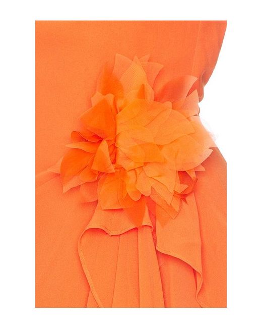 retroféte Orange Samara Dress