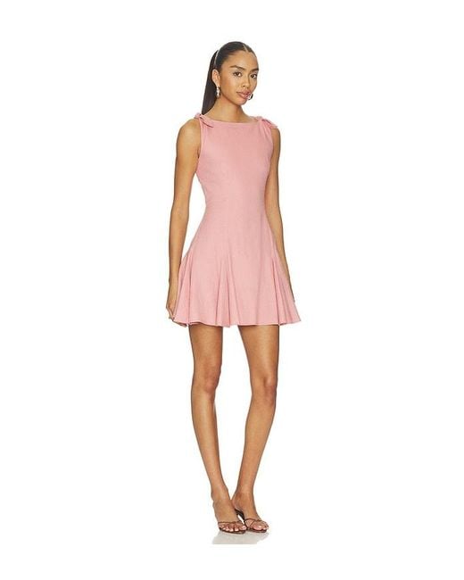 Elodie the Label Pink Reese Mini Dress