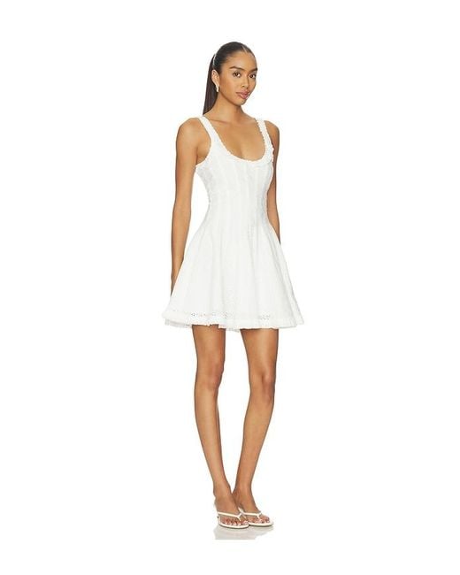 V. Chapman White Moxie Dress