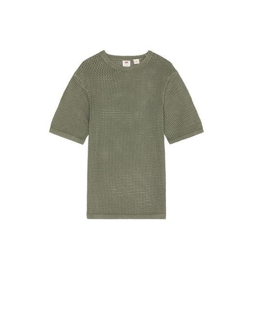 Levi's Green Stinson Sweater Tee for men