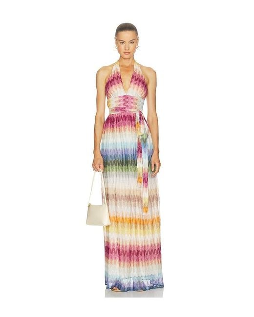 Missoni White Long Dress