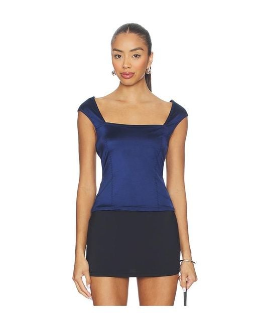 Free People Blue Shine On Tee