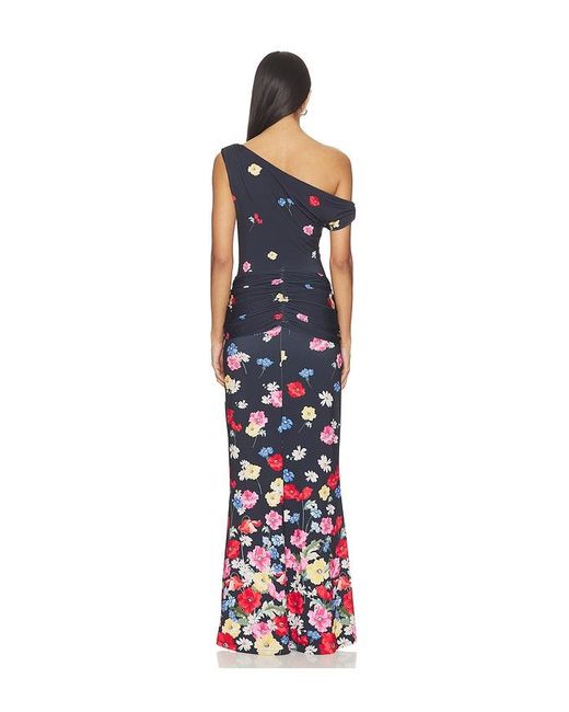 Show Me Your Mumu Blue Winona Wrap Maxi Dress