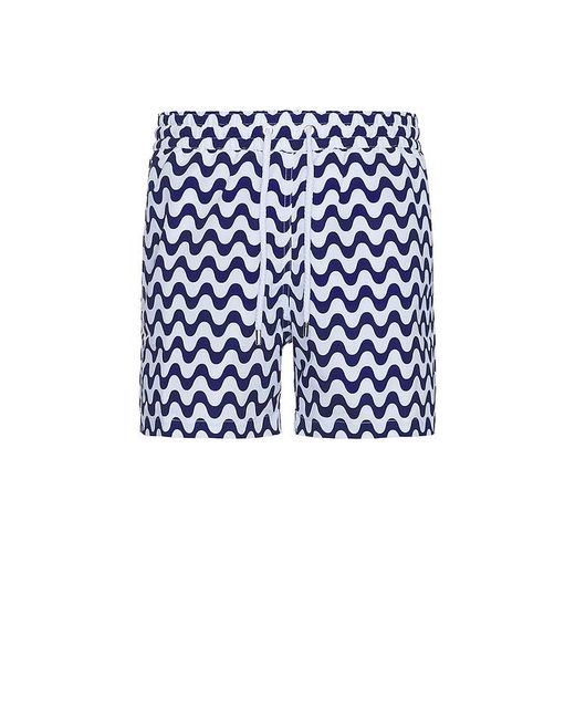 Frescobol Carioca Blue Copacabana Sport Swim Shorts for men