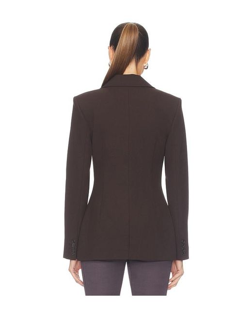 Jonathan Simkhai Black Surabhi Hourglass Blazer