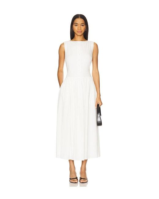 RUE SOPHIE White Luiza Dress