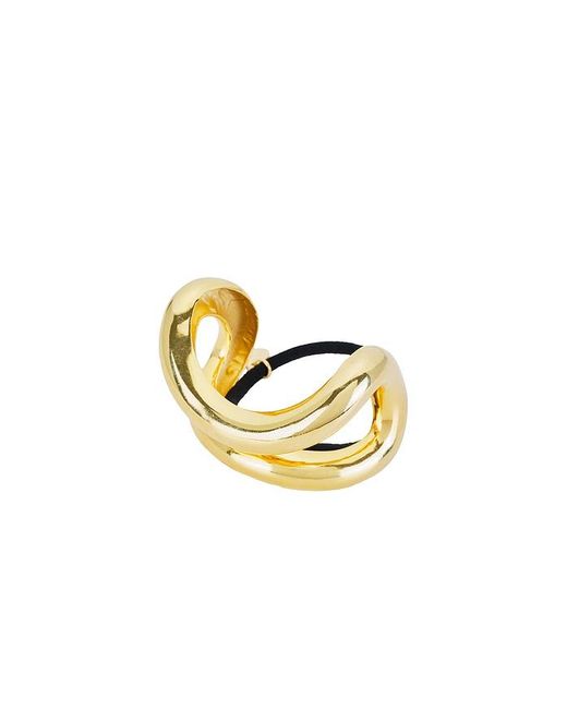 Lelet Metallic Glossy Void Arched Pony Cuff
